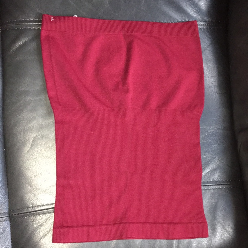 Bundle/set of 2 TUBE TOPS🧡🍷- S - Picture 5 of 13